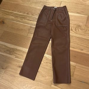 Wilfred free aritzia leather pants